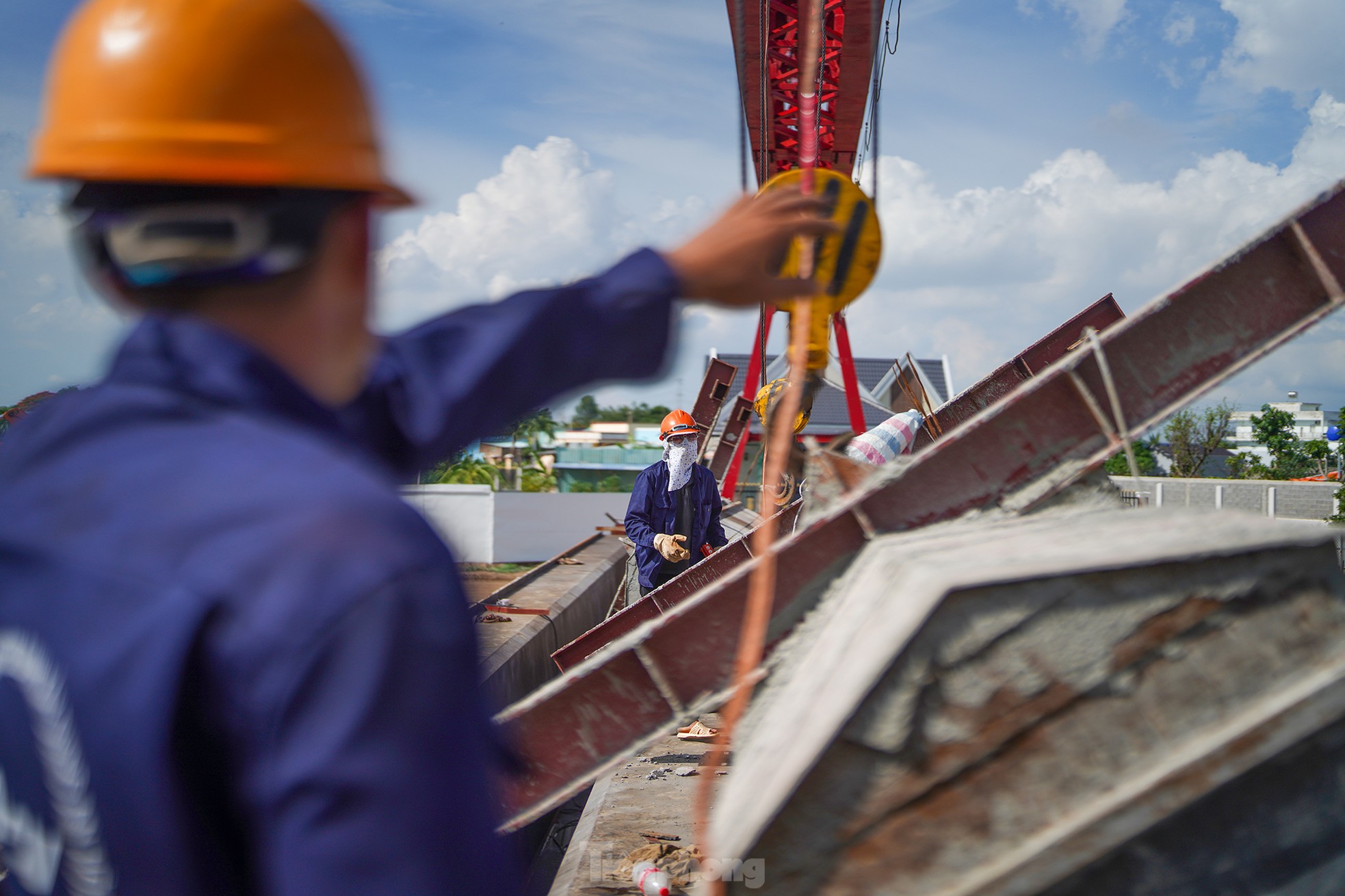 Long An wird mit voller Kraft gefahren, um die Ringstraße 3 von Ho-Chi-Minh-Stadt mit der Schnellstraße Ben Luc-Long Thanh zu verbinden (Foto 4).