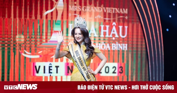 Was sagte Doan Thi Thu Hang, nachdem sie zur Mrs. Peace Vietnam 2023 gekrönt wurde?