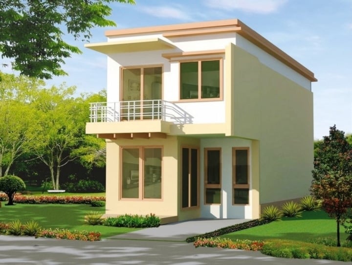 Consulte 10 modelos de casas rurales con techo plano, hermosas y económicas - 7