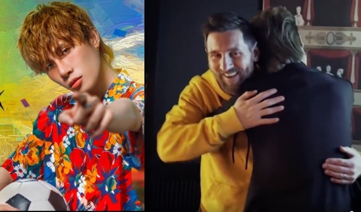 Messi appeared in Jack's MV.