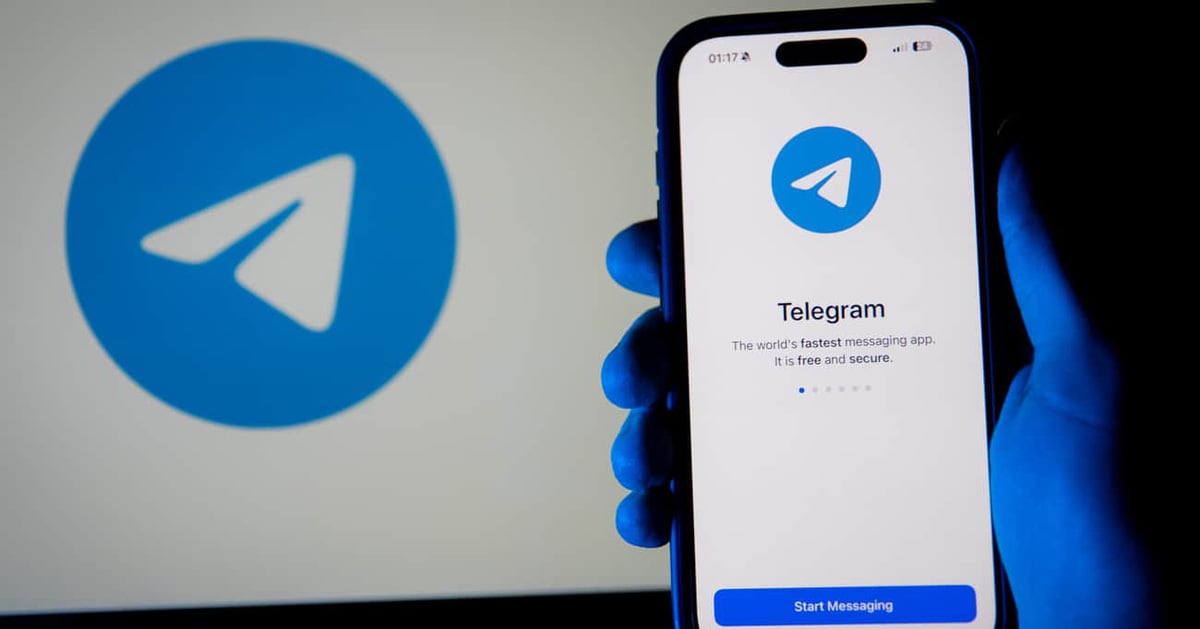 Ukraine cấm Telegram trên các thiết bị chính phủ