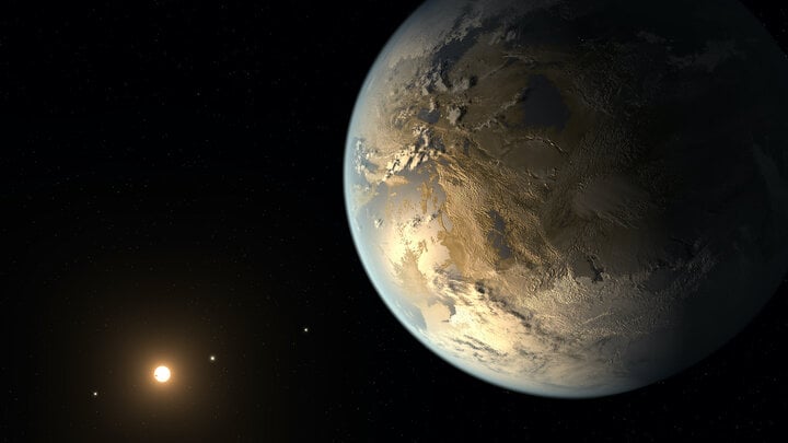 KEPLER-186F は地球より約 10% 大きく、居住可能領域内にあると思われます。