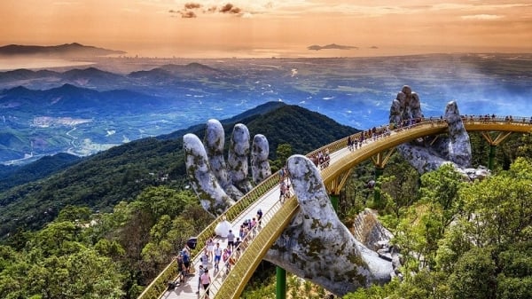 สะพานทองคำ ดานัง ติดอันดับสะพานที่มีชื่อเสียงระดับโลก