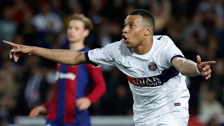 Kylian Mbappe ist immer noch der Anführer von PSG. (Foto: Reuters)