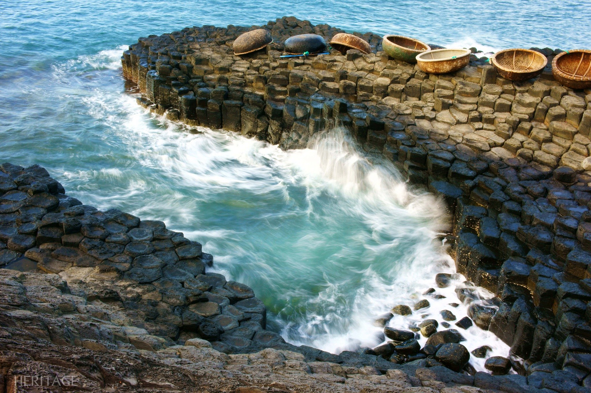 Obra maestra de la naturaleza en la región costera central