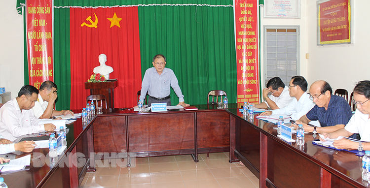 El Consejo Popular Provincial supervisa la gestión de la recaudación del presupuesto estatal en el distrito de Chau Thanh.