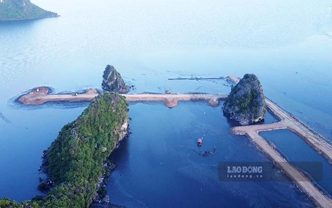 부총리, 하롱베이 산을 둘러싼 '암석원' 조성 프로젝트 진행 지시