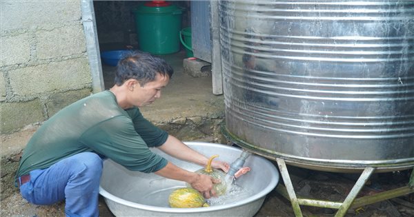 Meo Vac (Ha Giang): Effectively implementing the program to support decentralized domestic water for people