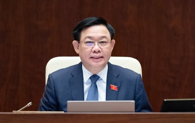 National Assembly Chairman Vuong Dinh Hue. Photo: Pham Thang