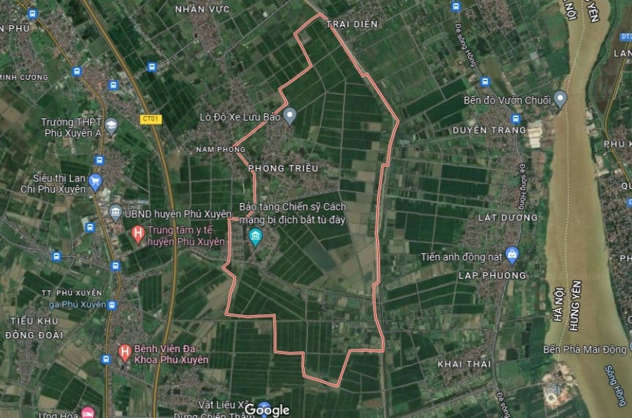 Hanoi steht kurz vor der Versteigerung eines 3.822 m2 großen Grundstücks in der Gemeinde Nam Trieu im Bezirk Phu Xuyen.