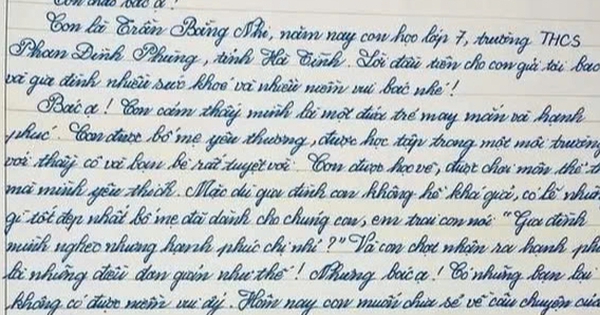 Niña de séptimo grado escribe carta pidiendo ayuda para que su amiga pueda ir a la escuela