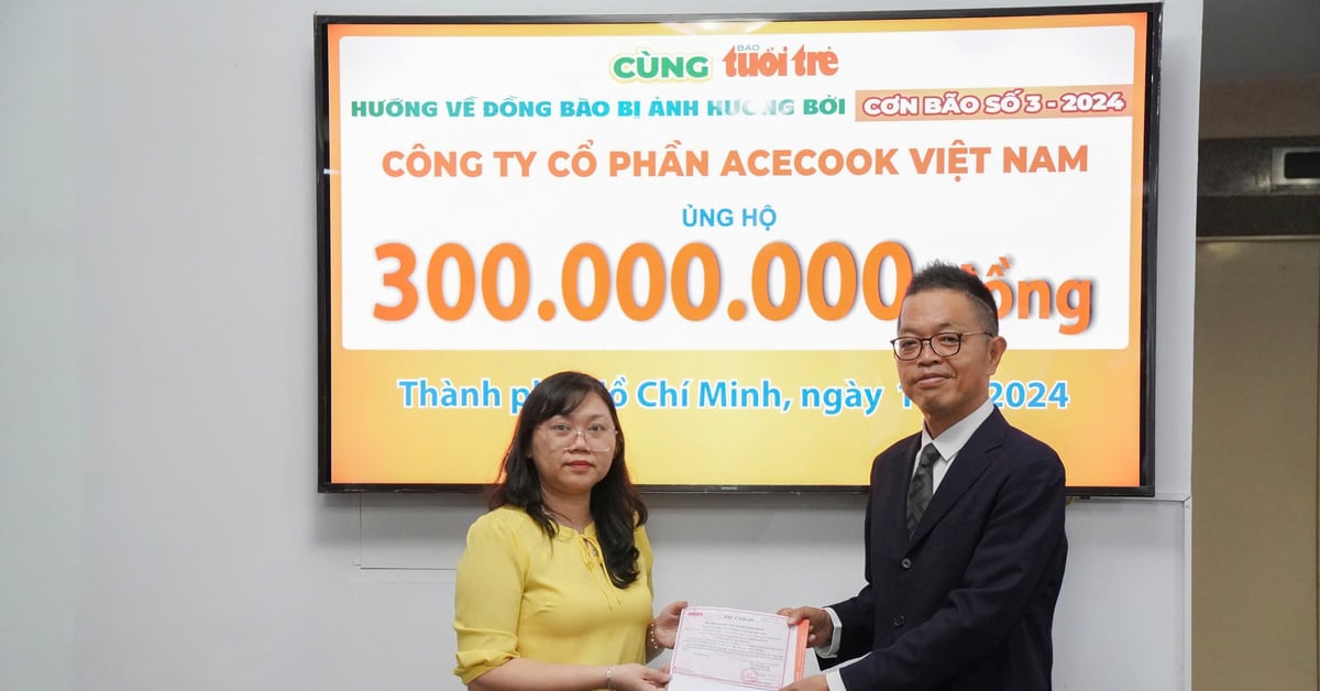 'Chúng tôi mang đến tấm lòng, hy vọng các bạn sẽ kiên cường vượt qua bão lũ'