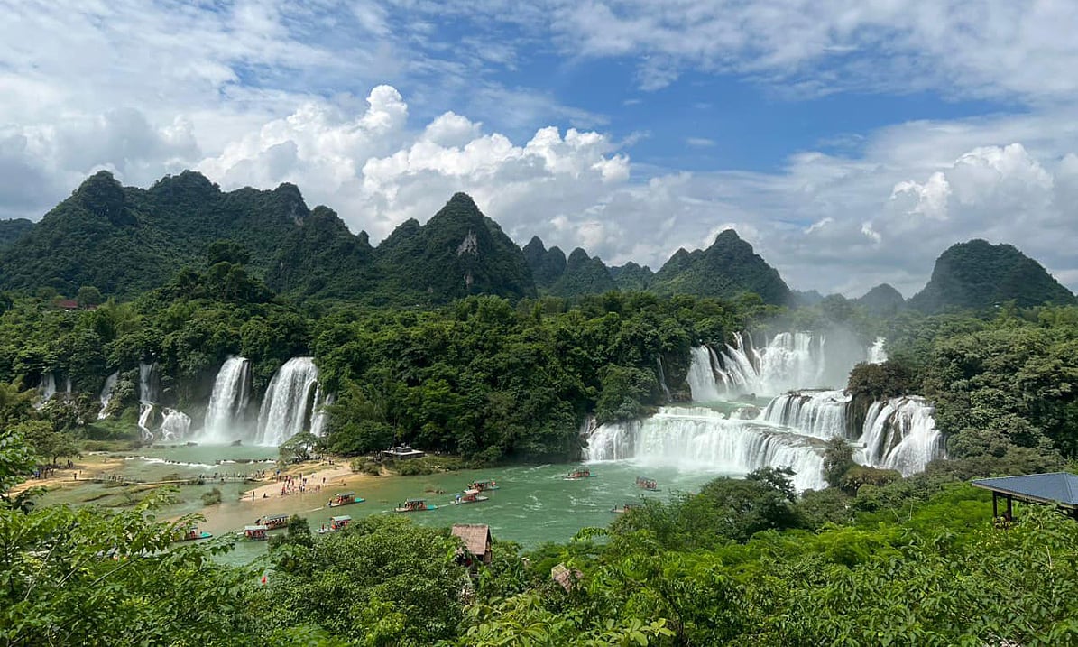 5 horas para disfrutar de las cascadas de Ban Gioc y Duc Thien al otro lado de la frontera