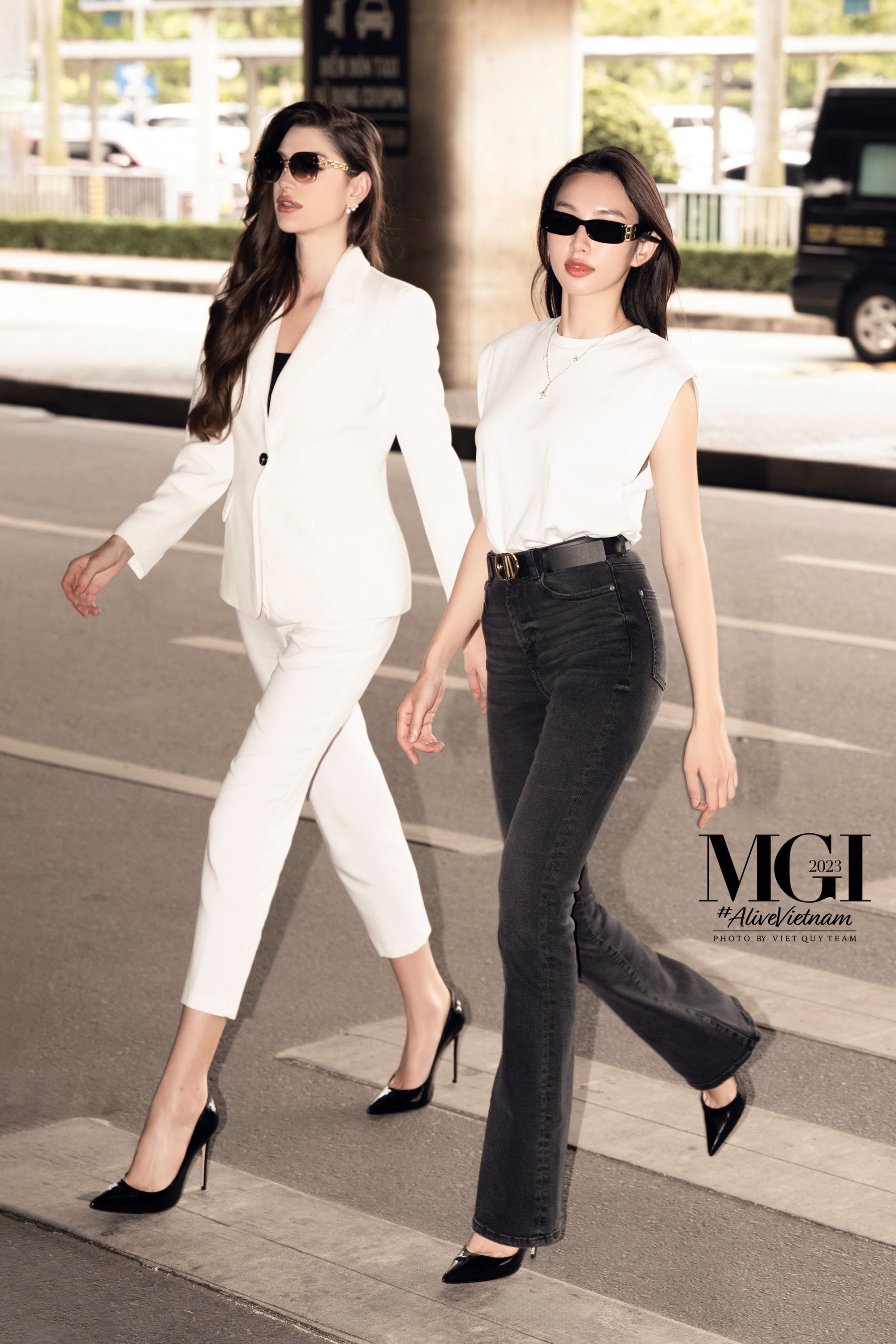 Thuỳ Tiên khí chất, &quot;hơn thua&quot; với nhan sắc Isabella Menin trong một khung hình - Ảnh 3.