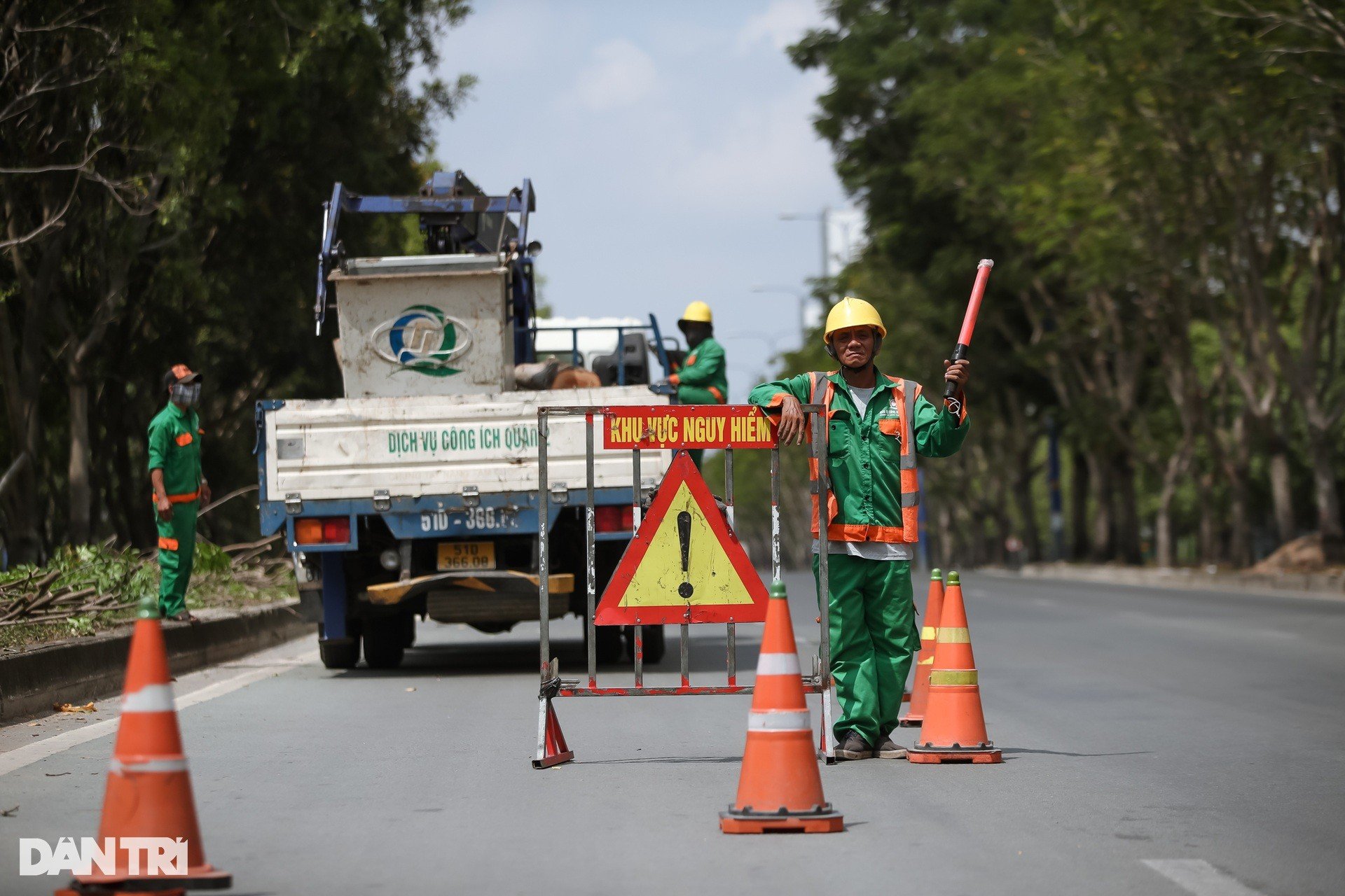 Des centaines d'arbres ont été déplacés pour construire la plus grande intersection de Ho Chi Minh-Ville, photo 10