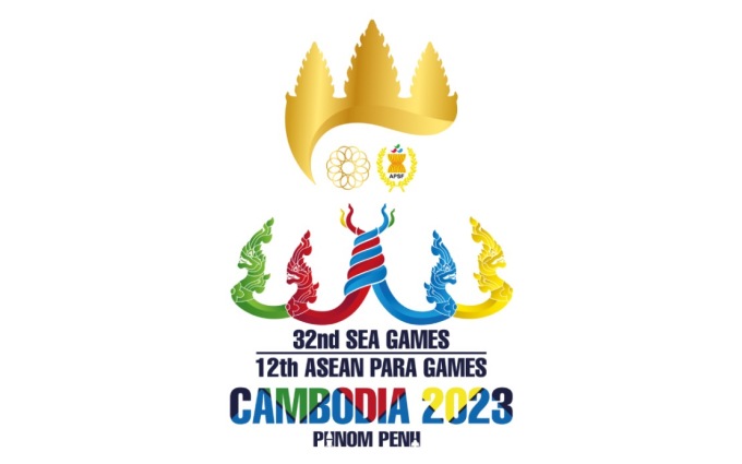 Logo der SEA Games 32 in Kambodscha. Foto: Kambodscha 2023