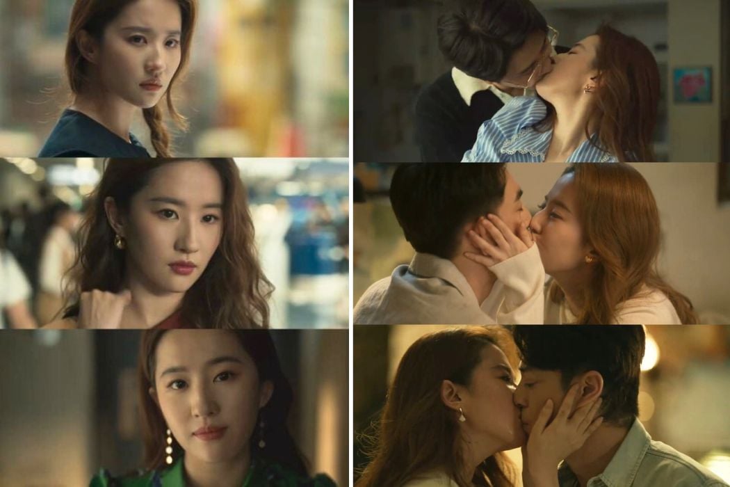 Liu Yifei shows off her beauty and has a kissing scene with 3 actors in the trailer for “The Rose Story”. Photo: Producer
