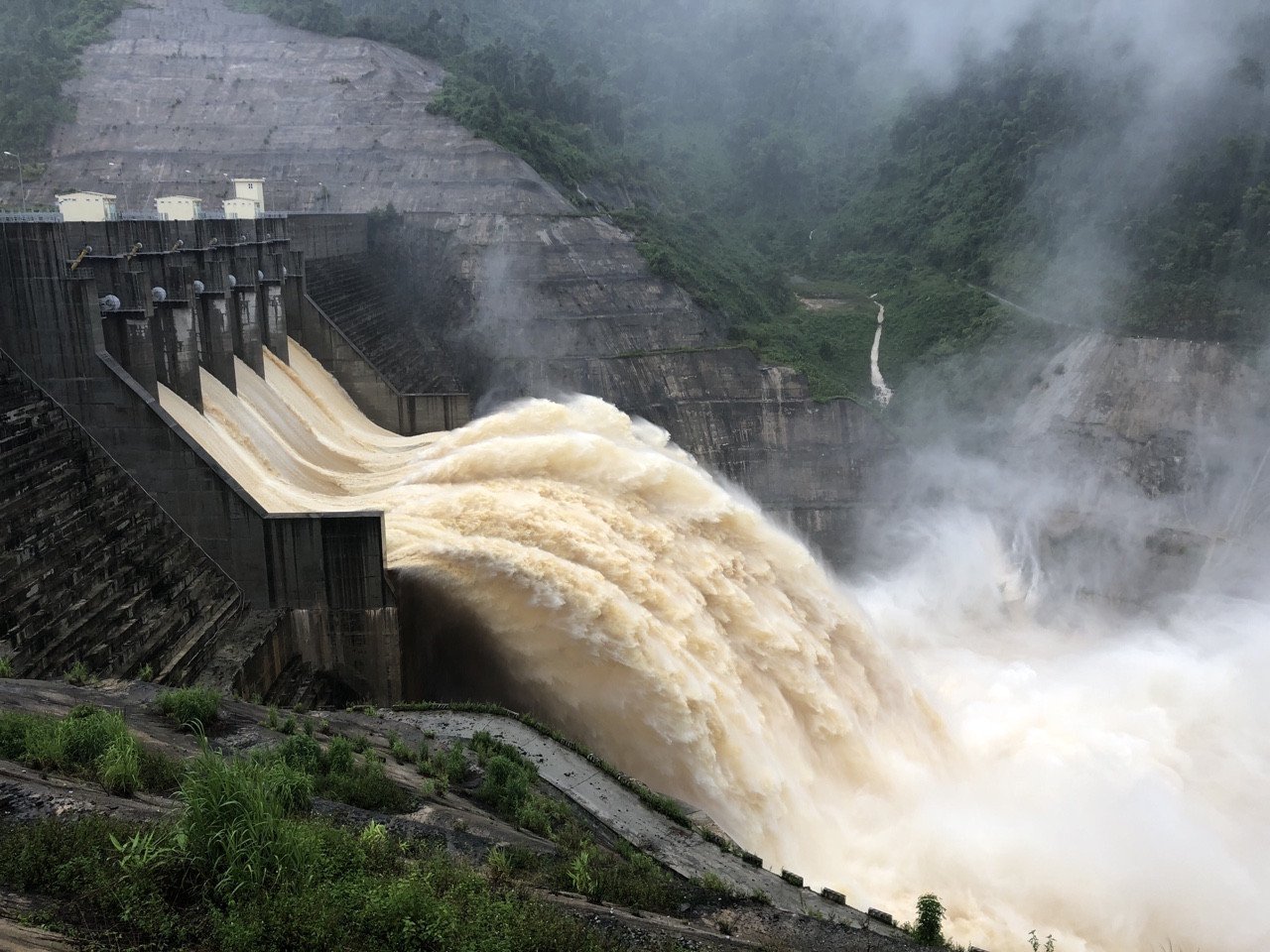 Centrale hydroélectrique de Thac Ba, des moments à couper le souffle