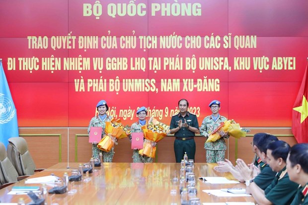 viet nam cu them 3 si quan di gin giu hoa binh tai abyei va nam sudan hinh 1