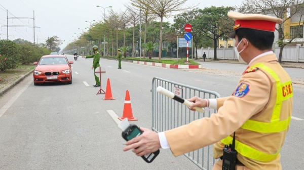 2023年に交通警察が車両を停止した最新の事例