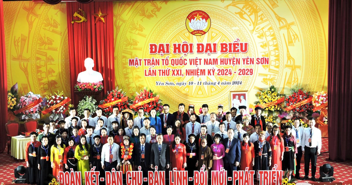 Kongress der Vietnamesischen Vaterländischen Front im Distrikt Yen Son, Modellkongress der Provinz Tuyen Quang