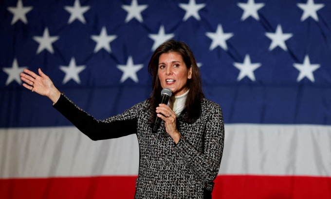 Nikki Haley en Conway, Carolina del Sur, el 28 de enero. Foto: Reuters