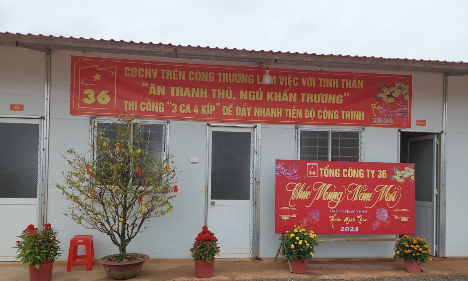 Trên 1.000 nhân lực thi công sân bay Long Thành xuyên Tết- Ảnh 7.