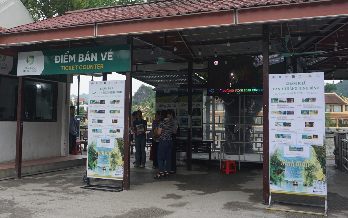 Đã mở cửa nhưng khu du lịch Tam Cốc - Bích Động vẫn “án binh bất động” - Ảnh 3.