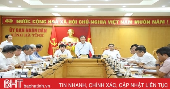 Les dirigeants de Ha Tinh travaillent avec TKV sur le projet de mine de fer de Thach Khe