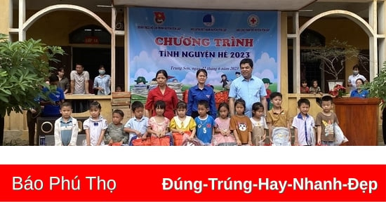 Chương trình tình nguyện hè 2023 tại Trung Sơn