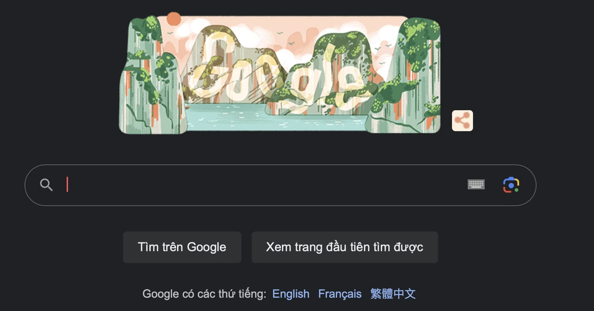 Google Doodle tôn vinh Vịnh Hạ Long