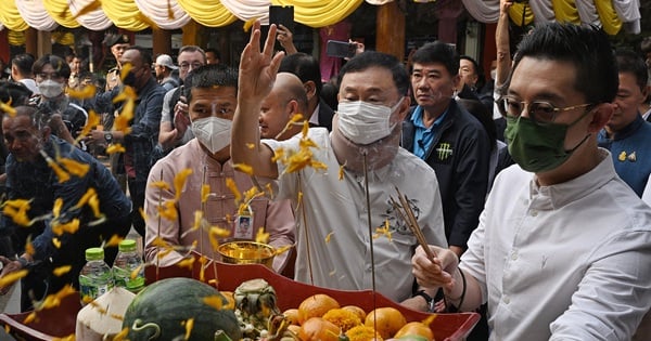 តើ​លោក ថាក់ស៊ីន ស៊ីណាវ៉ាត្រា បាន​និយាយ​អ្វី​ខ្លះ​ក្នុង​សុន្ទរកថា​ដំបូង​របស់​លោក​ចាប់​តាំង​ពី​ត្រូវ​បាន​លើក​លែង​ទោស?