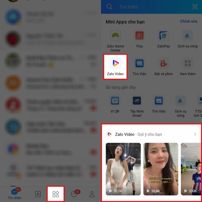 Xem Zalo Video đã thích với 3 bước siêu đơn giản