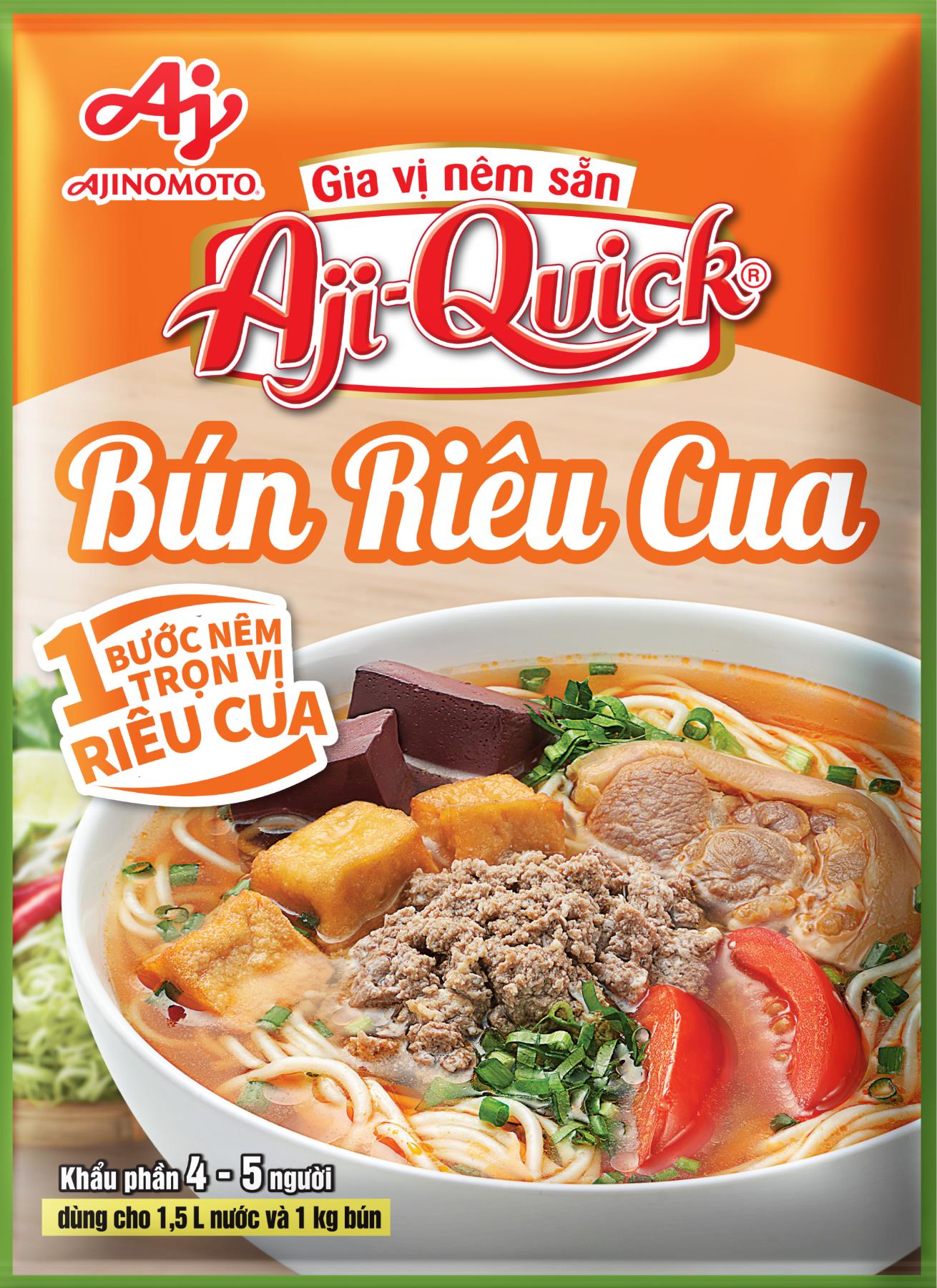 Cách nấu bún riêu ngon chuẩn vị với Aji-Quick® Bún Riêu Cua - Ảnh 2.