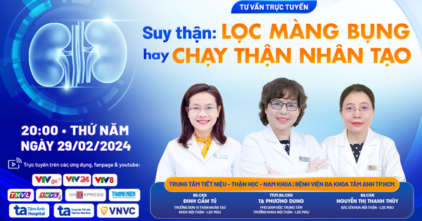 lọc màng bụng hay chạy thận nhân tạo