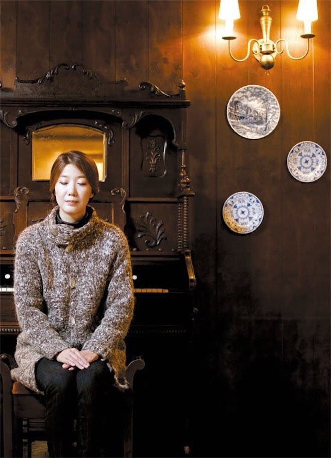 La célèbre chanteuse coréenne Lee Sang Eun.