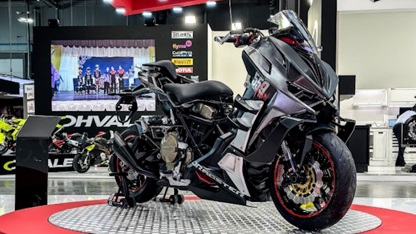 ขอแนะนำ 559 Twin Dragster ที่มาพร้อมกับเครื่องยนต์ที่ทรงพลังที่สุดในกลุ่มรถสกู๊ตเตอร์ ภาพที่ 2