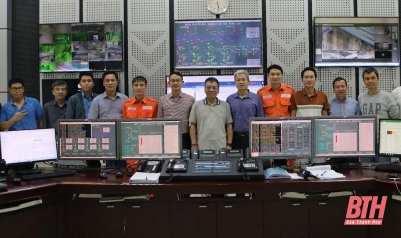 PLC, HMI (S7-1200) Programmierschulung im Wasserkraftwerk Trung Son