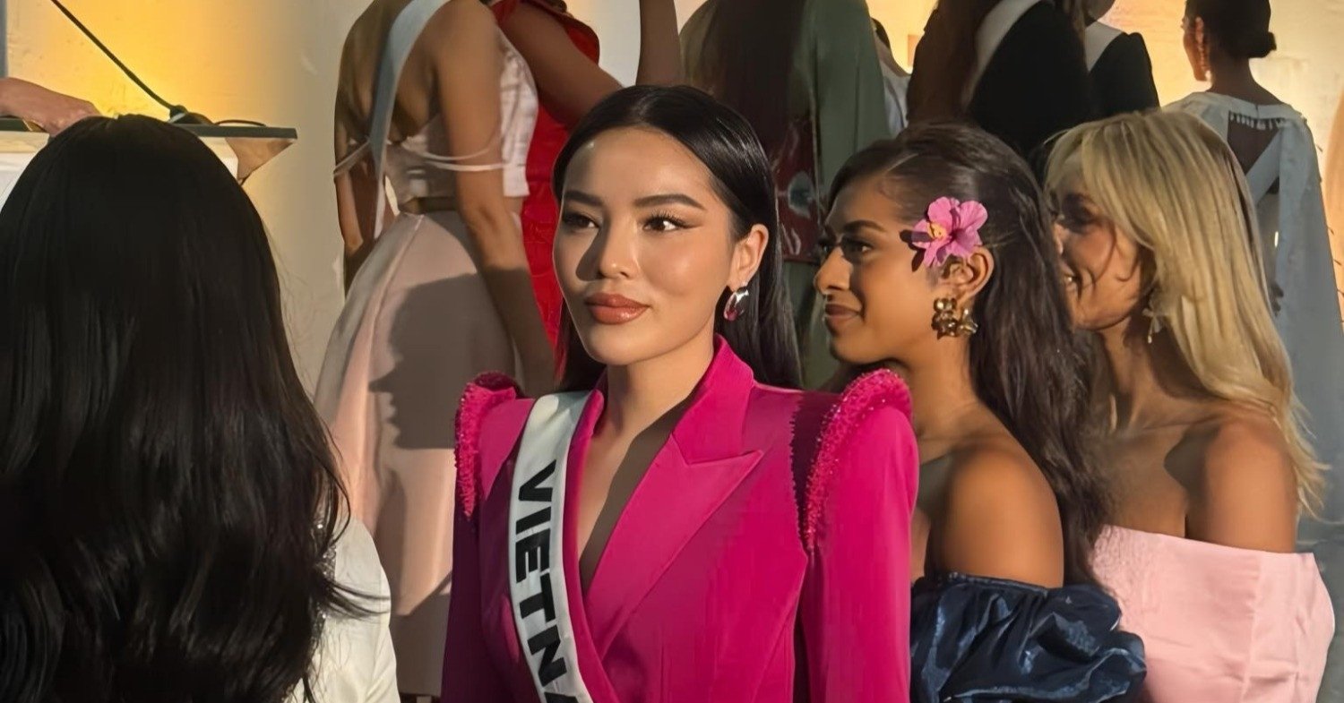 Hoa hậu Kỳ Duyên rạng rỡ, vương miện Miss Universe bị chê xấu