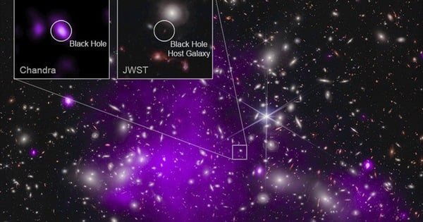 Schwarzes Loch aus der Frühzeit des Universums entdeckt