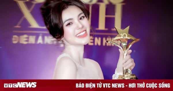 Nhat Ha won the award for 'Most Favorite Actress'