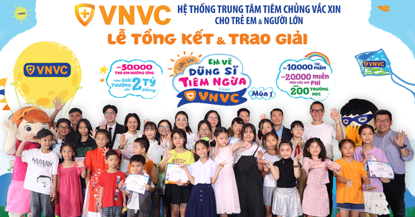 Trẻ em vẽ gần 10.000 tranh về 'dũng sĩ vắc xin'