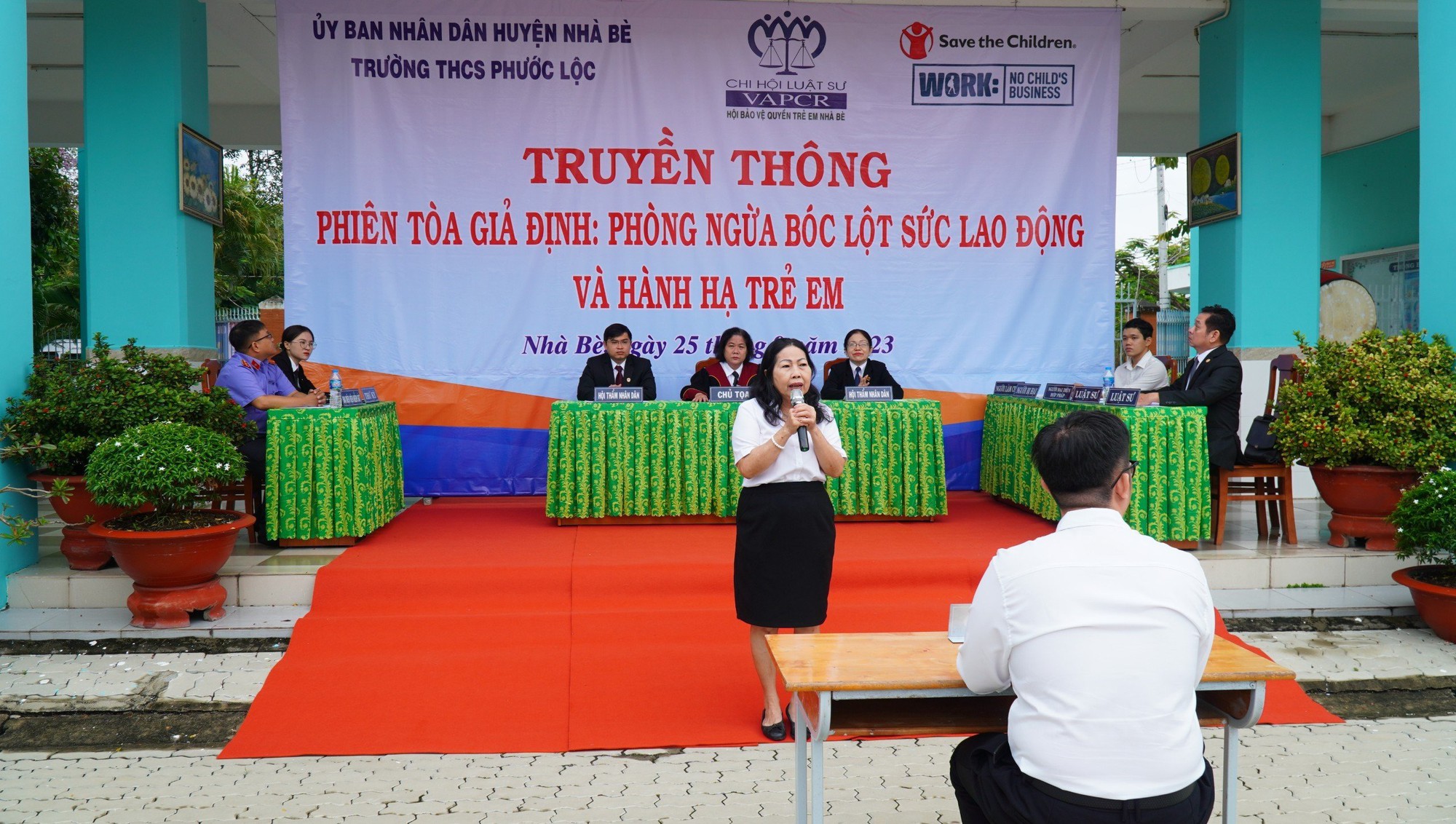 Phiên tòa giả định, kiến thức thật - Ảnh 1.