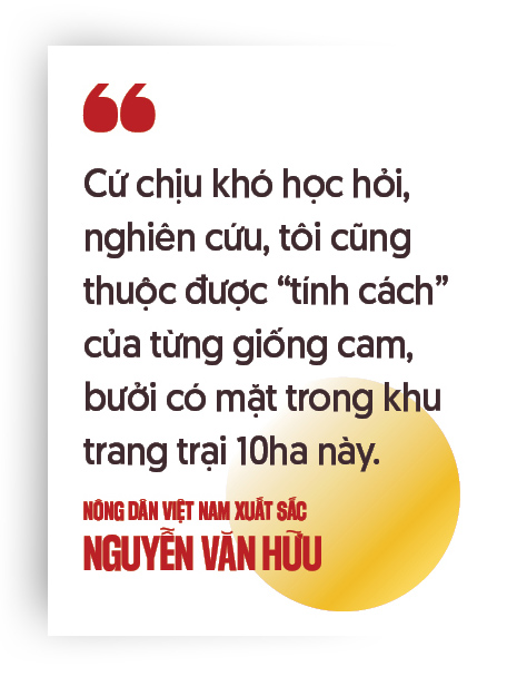 Nông dân Việt Nam xuất sắc Nguyễn Văn Hữu: 