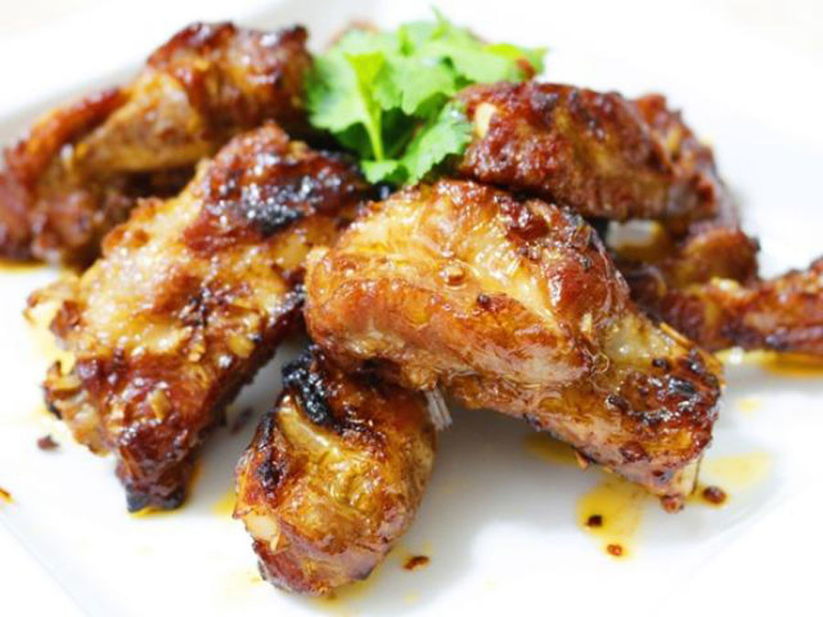 에어프라이어로 맛있는 허니 그릴 립 만드는 법