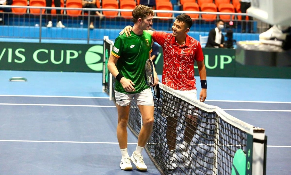 Lý Hoàng Nam không cứu nổi Việt Nam ở Davis Cup