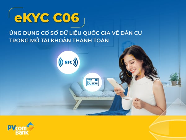 pvcombank la ngan hang dau tien ung dung thanh cong cccd gan chip vao mo tai khoan bang ekyc hinh 1