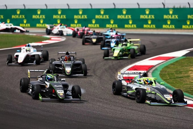 Chặng mở màn giải F4 Trung Quốc 2024. Ảnh: Asia Racing Team