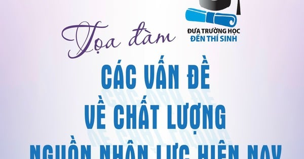 En la mañana del 27 de agosto, el periódico Nguoi Lao Dong organizó un debate sobre la calidad de los recursos humanos.