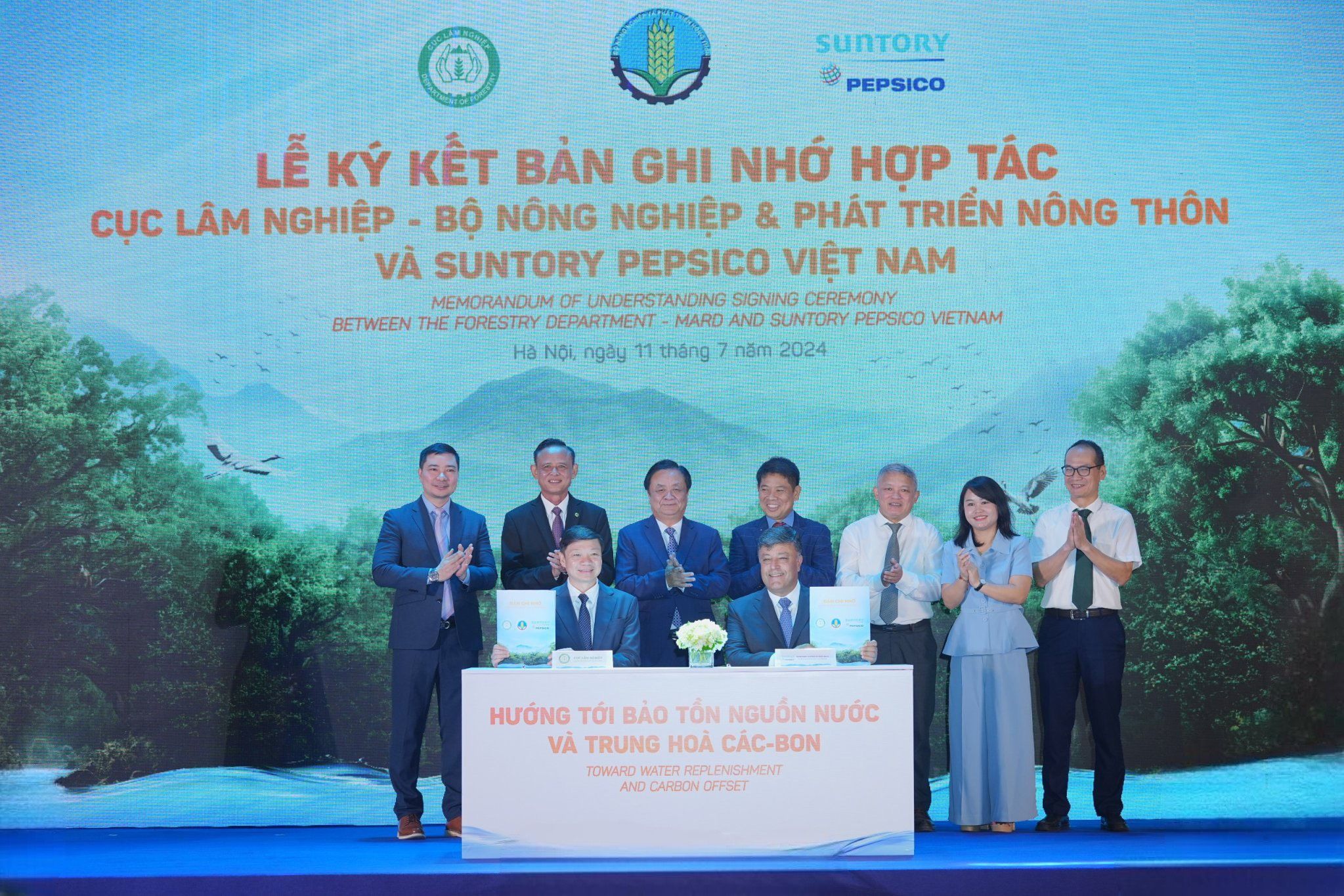 CEREMONIA DE FIRMA DE ACUERDO DE COOPERACIÓN PARA EL DESARROLLO FORESTAL SOSTENIBLE